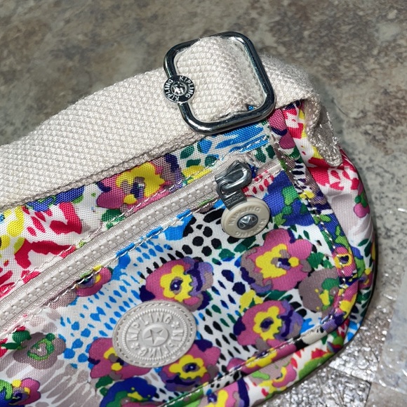 Kipling sabian crossbody shoulder bag floral - Picture 8 of 8